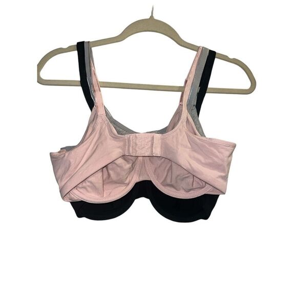 ✨Fruit of the Loom T-Shirt Sz Large Bra 3 Pack (Black, Gray & Blush)✨ - Picture 8 of 16